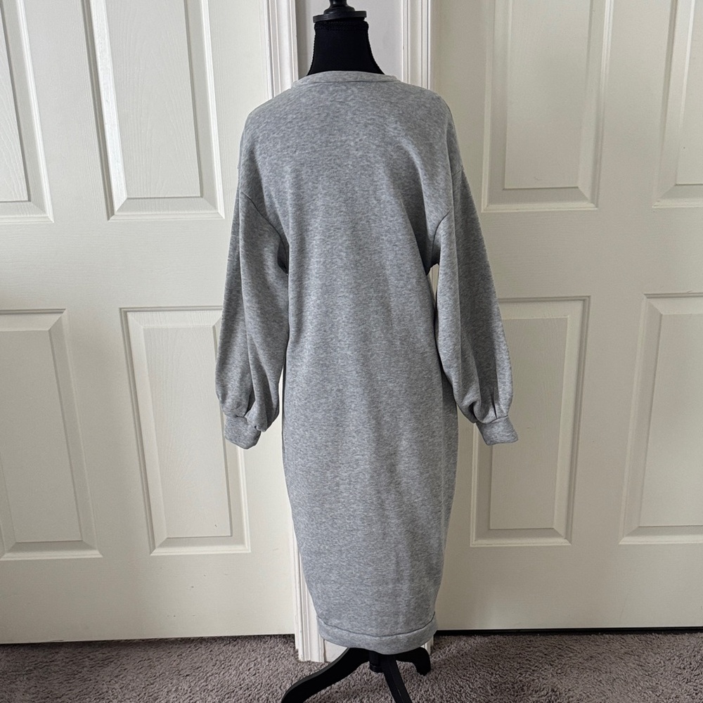 Gray Women's Dress - Picture 3 of 4